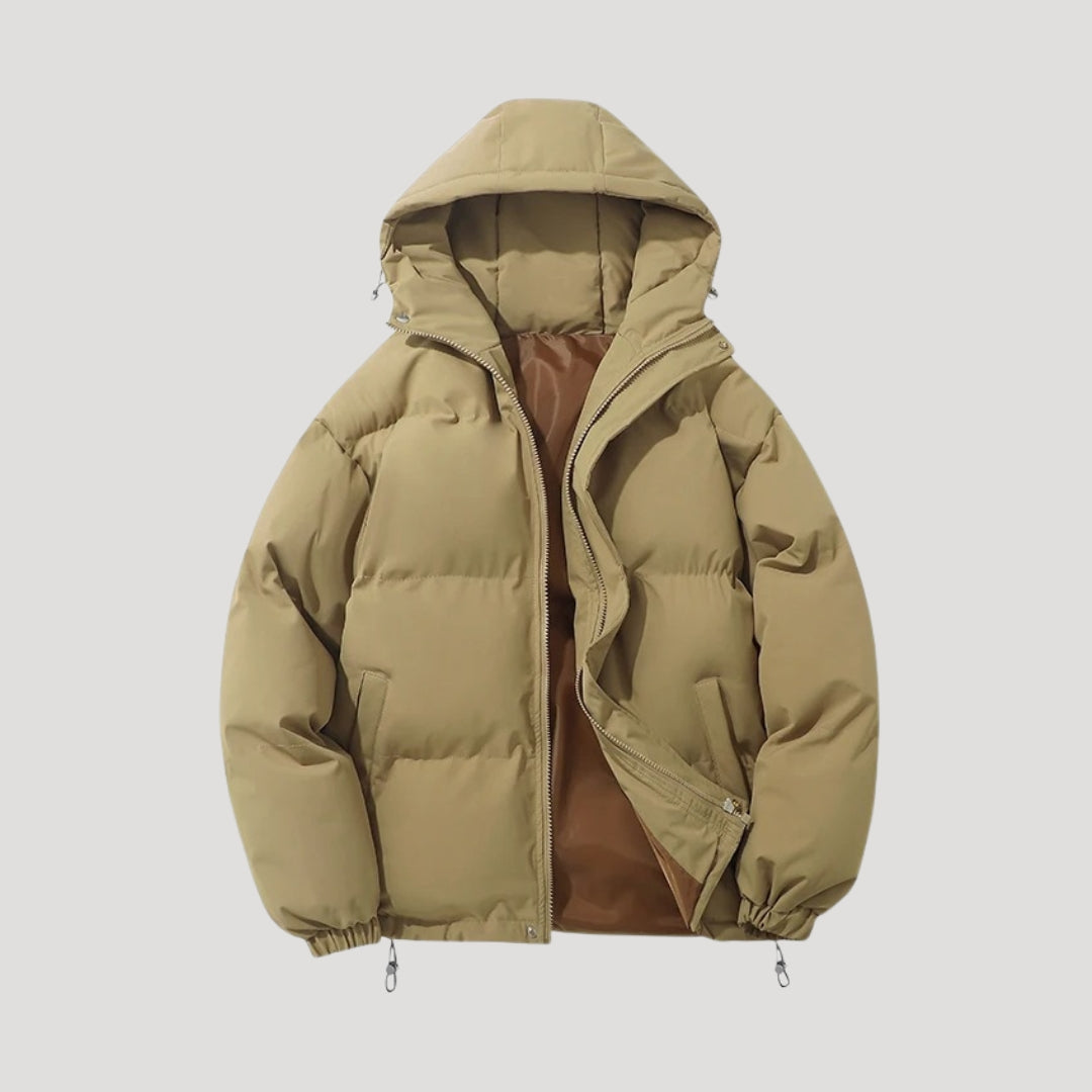 Women's Flattering Hooded Puffer Jacket