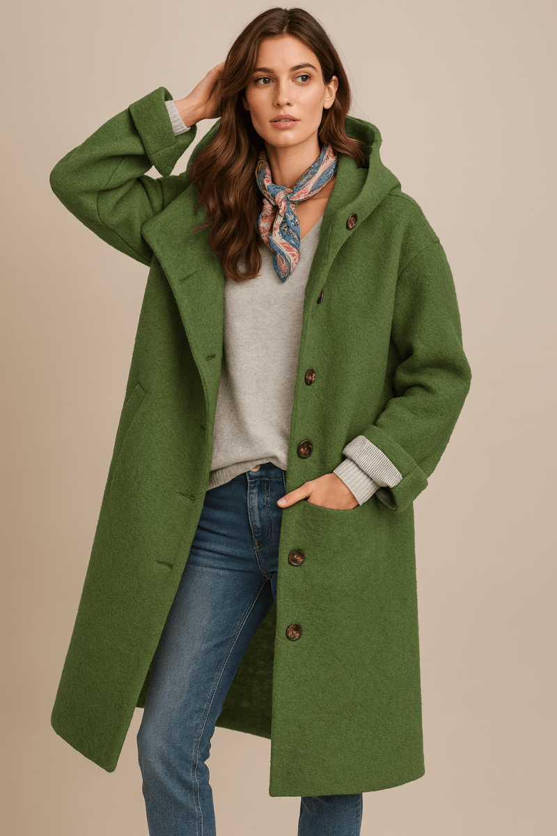 Women's Relaxed Long Winter Coat