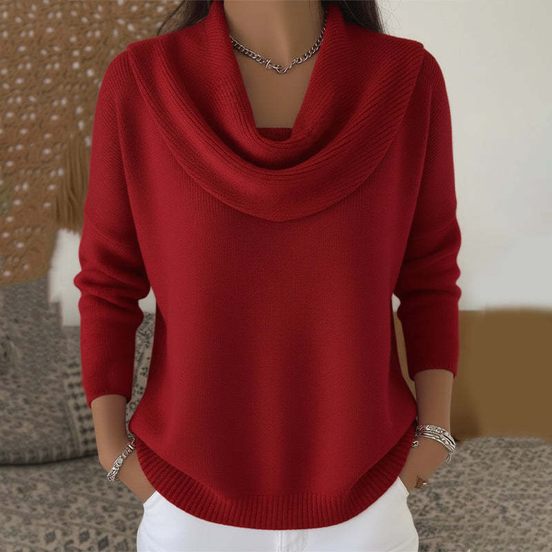 Women's Modern Ribbed Knit Jumper