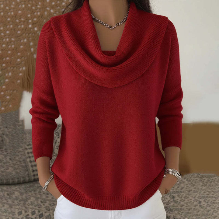 Women's Modern Ribbed Knit Jumper