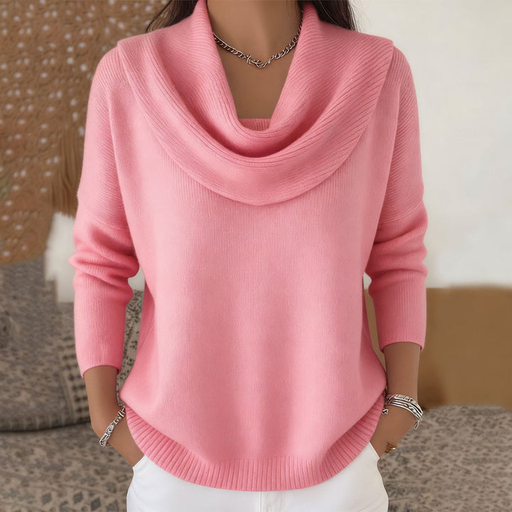 Women's Modern Ribbed Knit Jumper