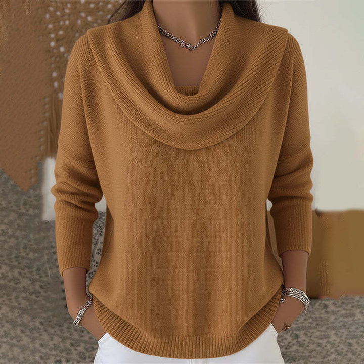 Women's Modern Ribbed Knit Jumper