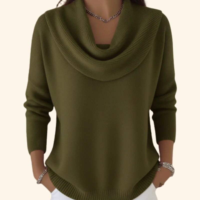 Women's Modern Ribbed Knit Jumper