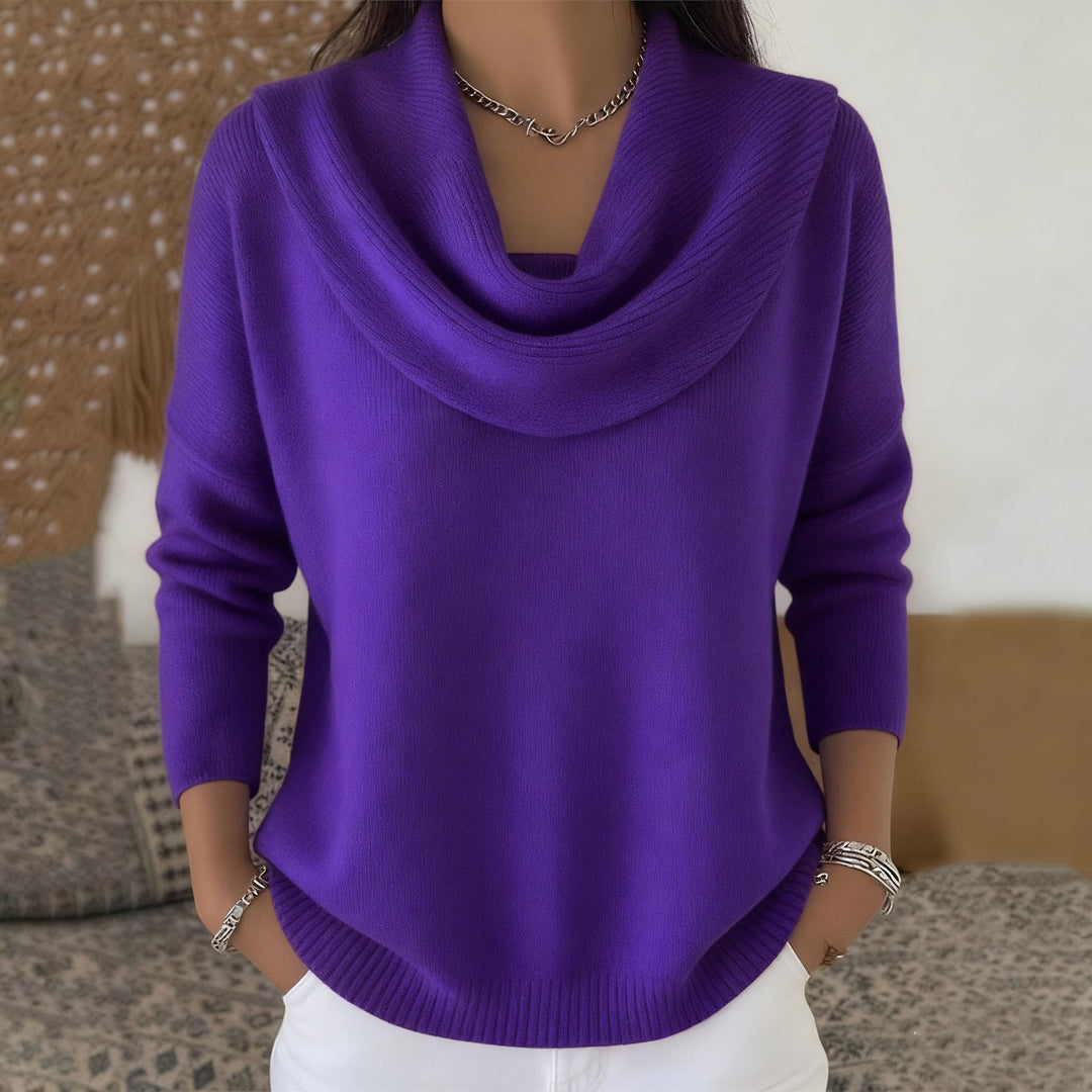 Women's Modern Ribbed Knit Jumper
