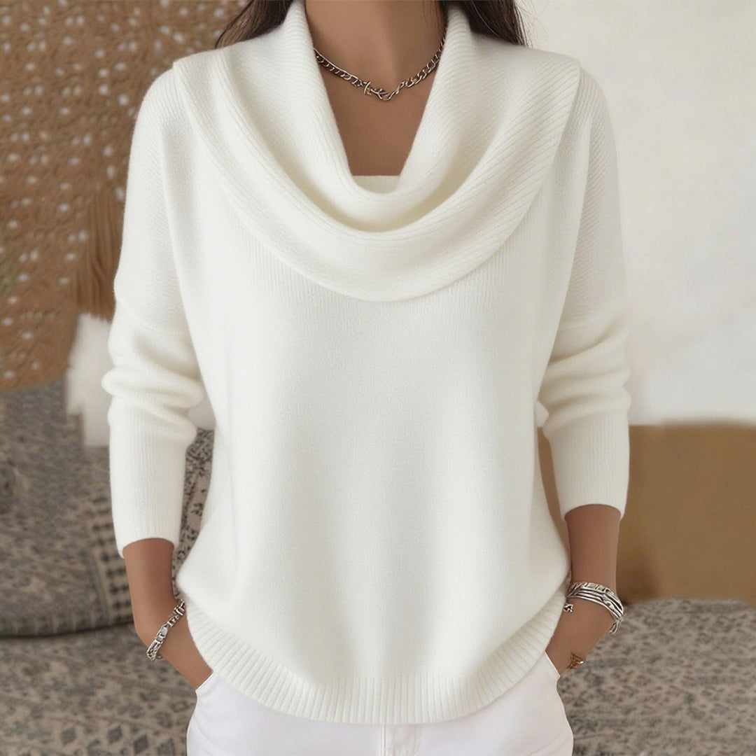 Women's Modern Ribbed Knit Jumper