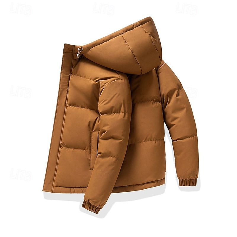Men's Cosy Winter Hooded Puffer Jacket