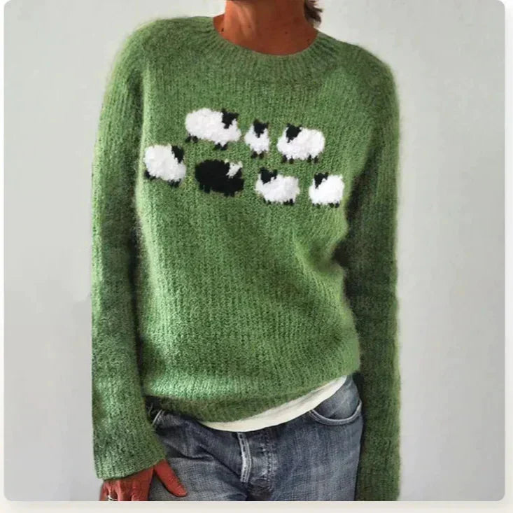 Women's Pretty Fair Isle Knit Jumper