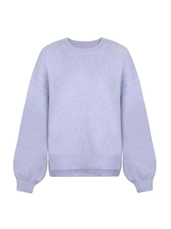Women's Smart Knit Jumper with Crew Neck
