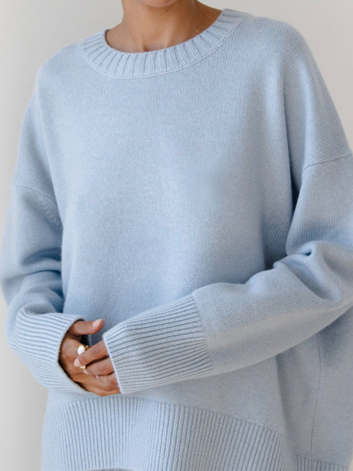Women's Lightweight Knit Long Sleeve Jumper