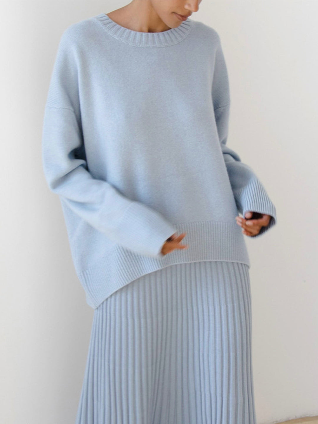 Women's Lightweight Knit Long Sleeve Jumper