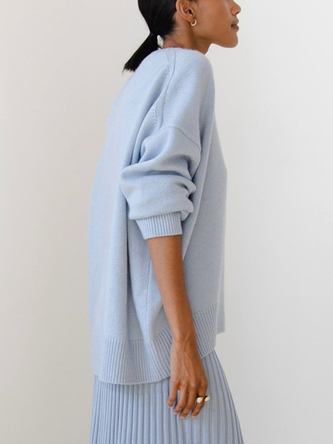 Women's Lightweight Knit Long Sleeve Jumper
