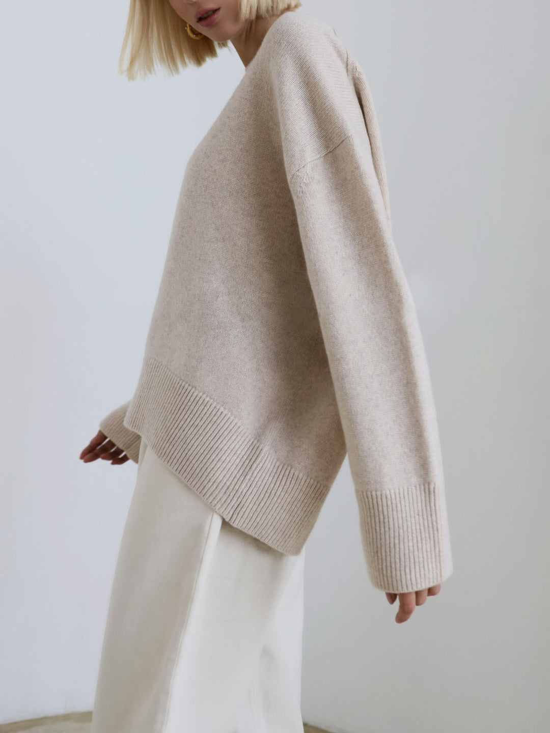 Women's Lightweight Knit Long Sleeve Jumper