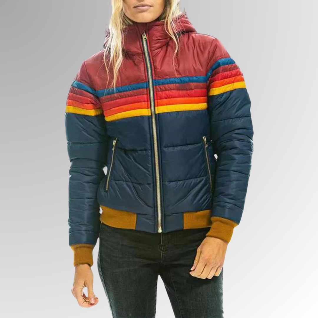 Women's Stylish Hooded Quilted Puffer Jacket