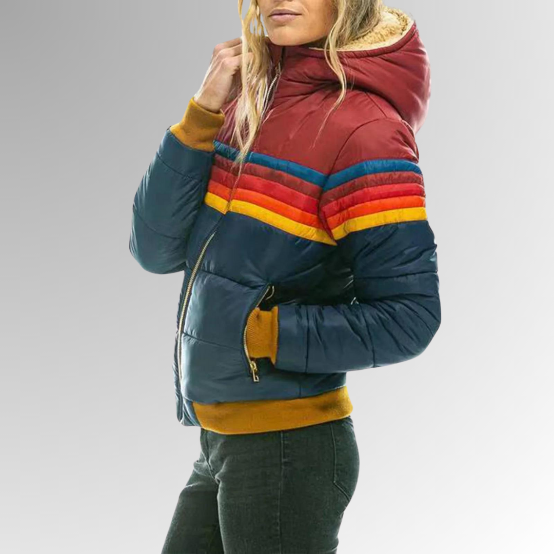 Women's Stylish Hooded Quilted Puffer Jacket